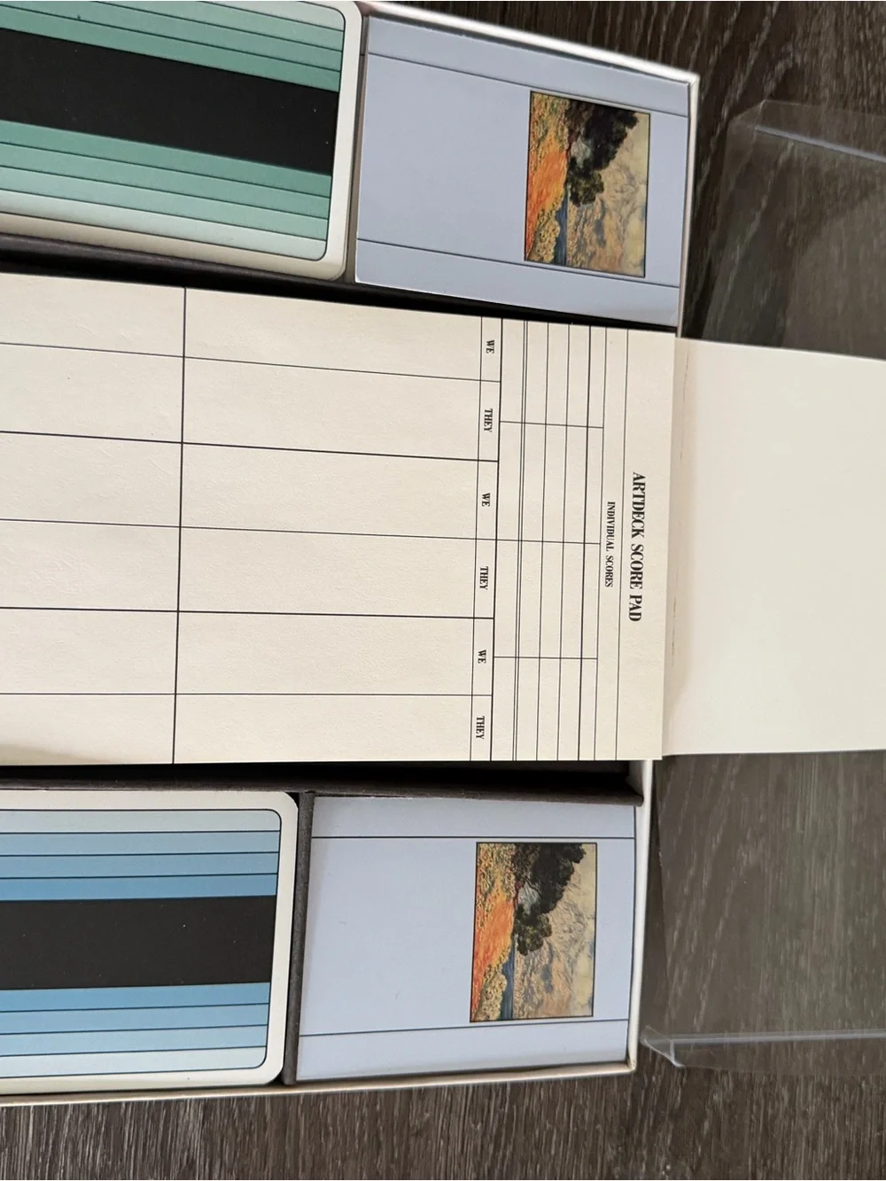Vintage ArtDeck Bridge Set Fine Art Playing Cards Monet Renoir Van Gogh Picasso